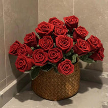 Handmade Crochet Rose Bouquet – Forever Flowers Gift for Her, Birthday, Anniversary & Valentine’s Day