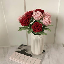 Handmade Crochet Rose Bouquet – Forever Flowers Gift for Her, Birthday, Anniversary & Valentine’s Day