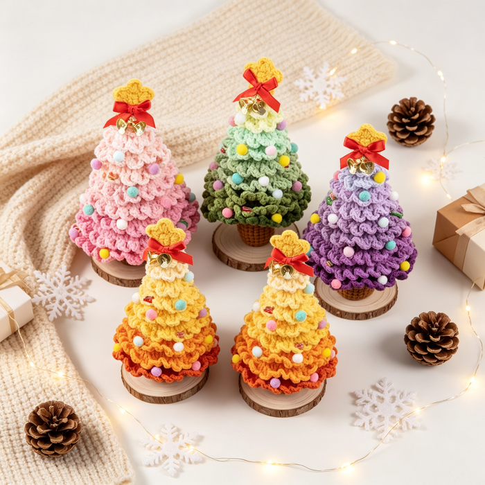 Crochet Layered Christmas Tree PDF Pattern