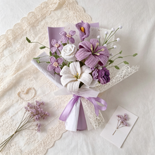 Crochet Lily, Rose & Calla Lily Bouquet