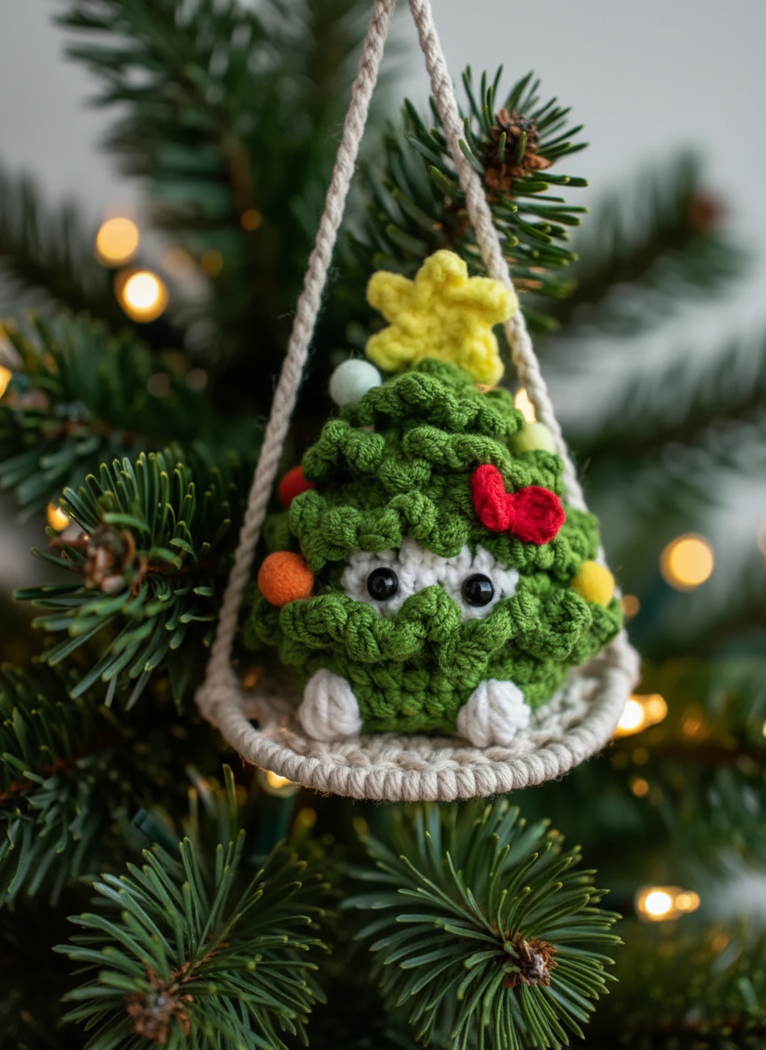 Christmas Tree Elf Ornament Pattern