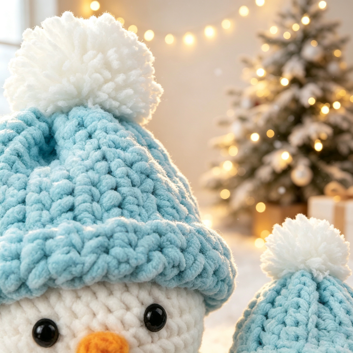 Snowman Crochet PDF Pattern