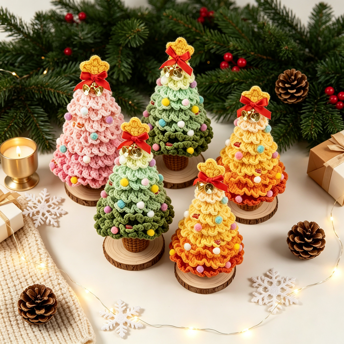 Crochet Layered Christmas Tree PDF Pattern